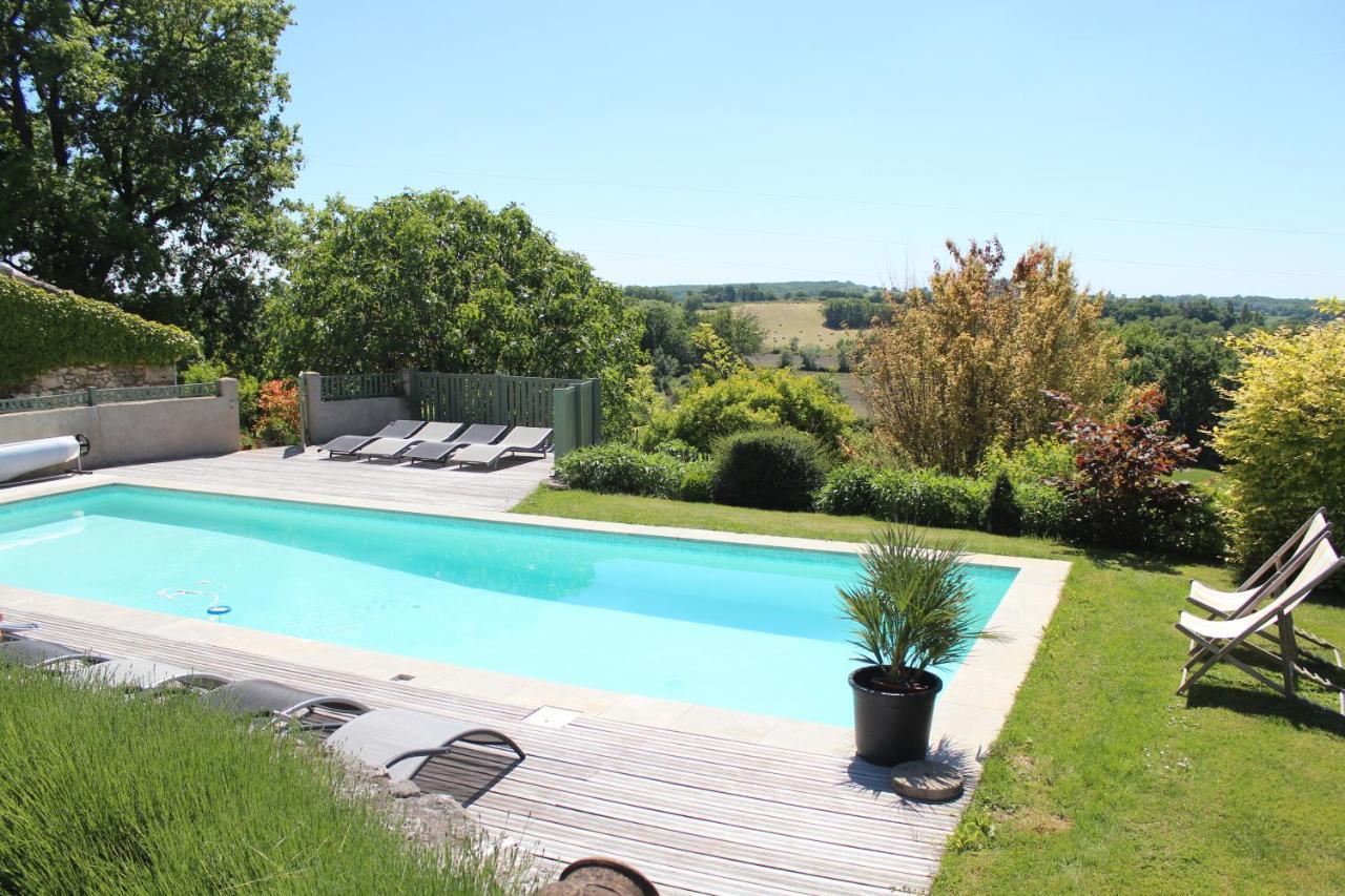 La Ferme Buissonniere Bed & Breakfast Bardou Exterior photo